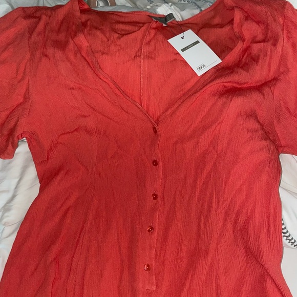 ASOS coral romper - Picture 4 of 5